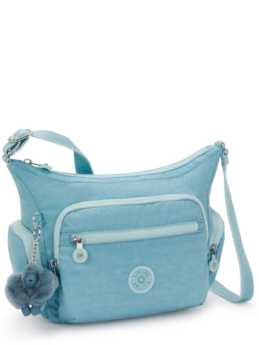 Kipling Gabbie Small Crossbody Bag Blue Cool NWT Sold Out Color way